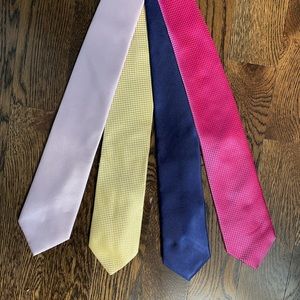 Lot of Calvin Klein, Hugo Boss & Haspel Silk Ties